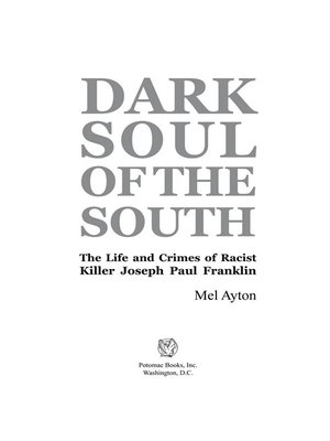 cover image of Dark Soul of the South